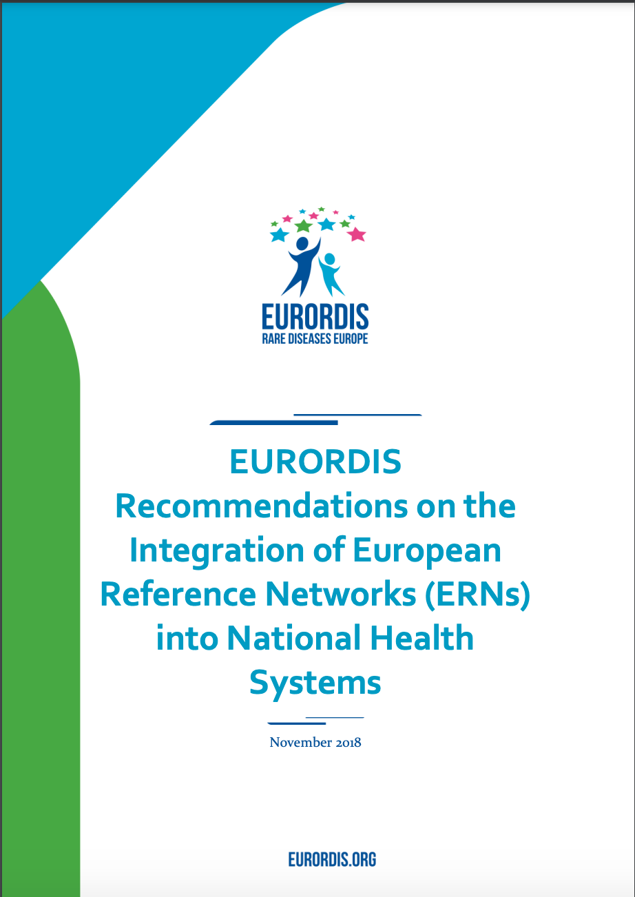 EURORDIS Recommendations on the Integration of European Reference Networks into National Health Systems