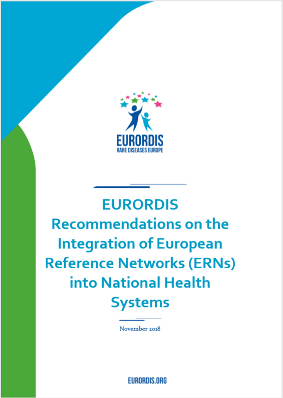 EURORDIS Recommendations on the Integration of European Reference Networks (ERNs) into National Health Systems