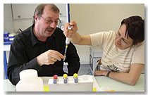 , Roger & Denise Picard, Training session at the Ecole de l'AND (DNA school), Marseille