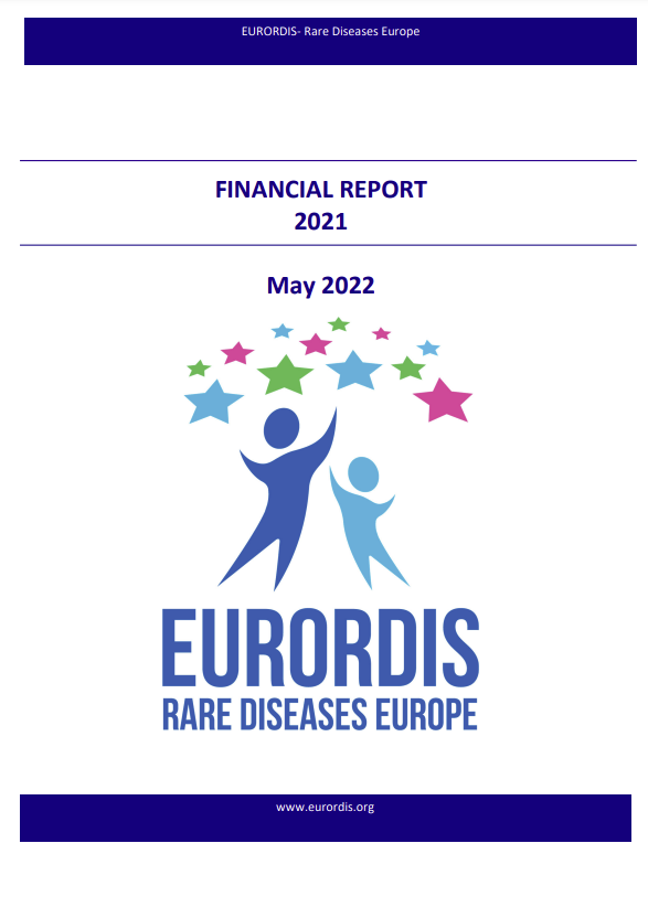 EURORDIS Financial Report 2021