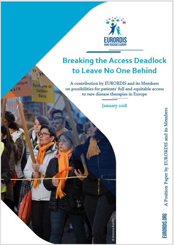 EURORDIS Position Paper Breaking the Access Deadlock